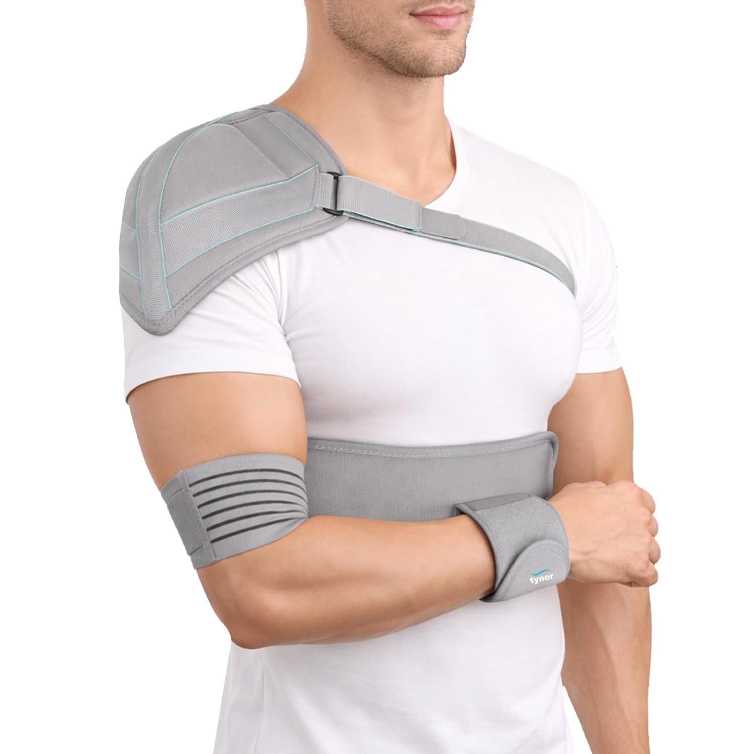 Elastic shoulder immobiliser 