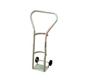 Oxygen cylinder trolley