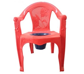 Commode Chair with pan