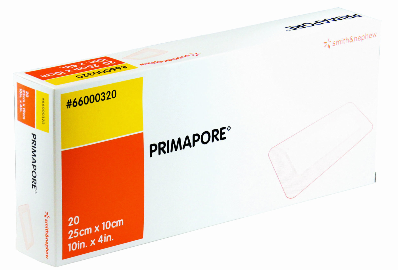 Primapore 25cm x 10cm