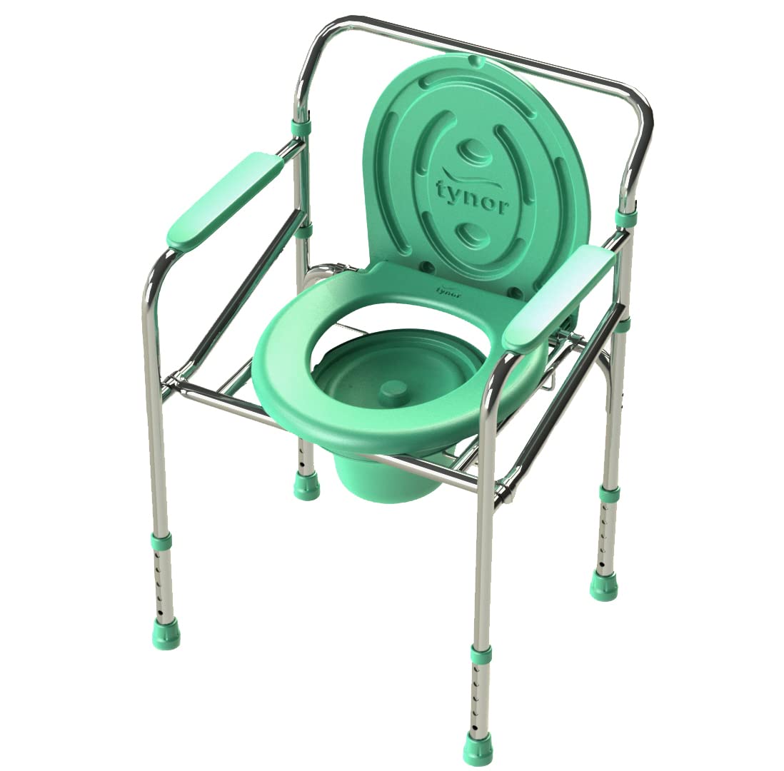 Commode Chair Universal green
