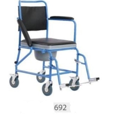 Wheelchair commode flipflop handel 692
